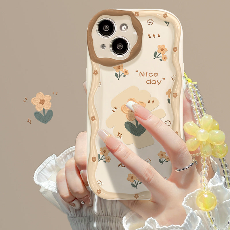 Smartphone case Wave case TPU transparent cover Shoebill bird 03: Cockatiel all over pattern iPhone SE (3rd generation/2nd generation) iPhone 8 iPhone 7 compatible case